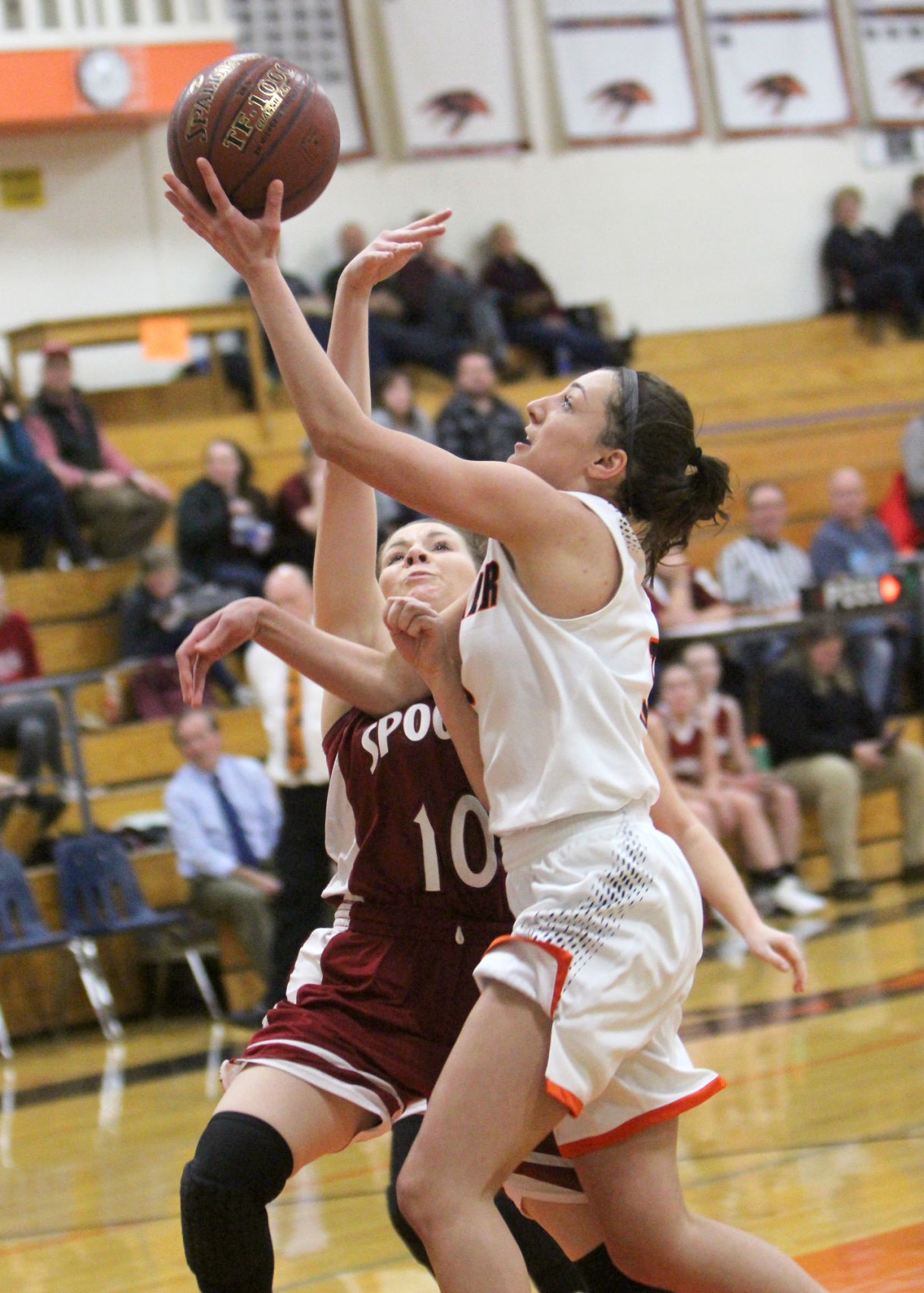 Spooner at Bloomer girls basketball 12-11-18